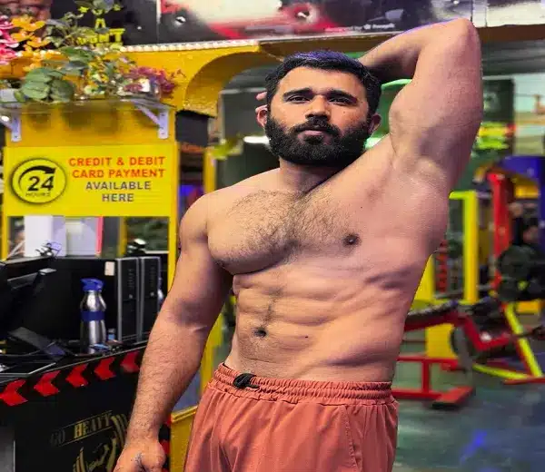 Gym in Sharjah transformation photo of a member at Al Saah Gym, strength and fitness results.